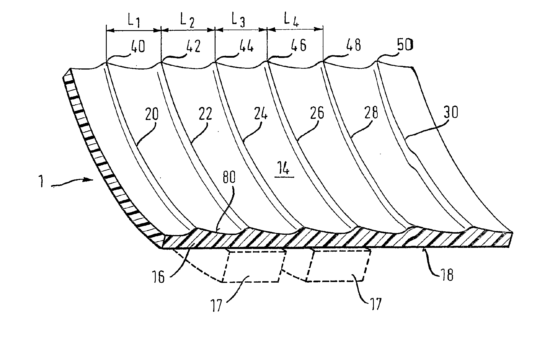 Medical Device for Fluid Flow and Method of Forming Such Device