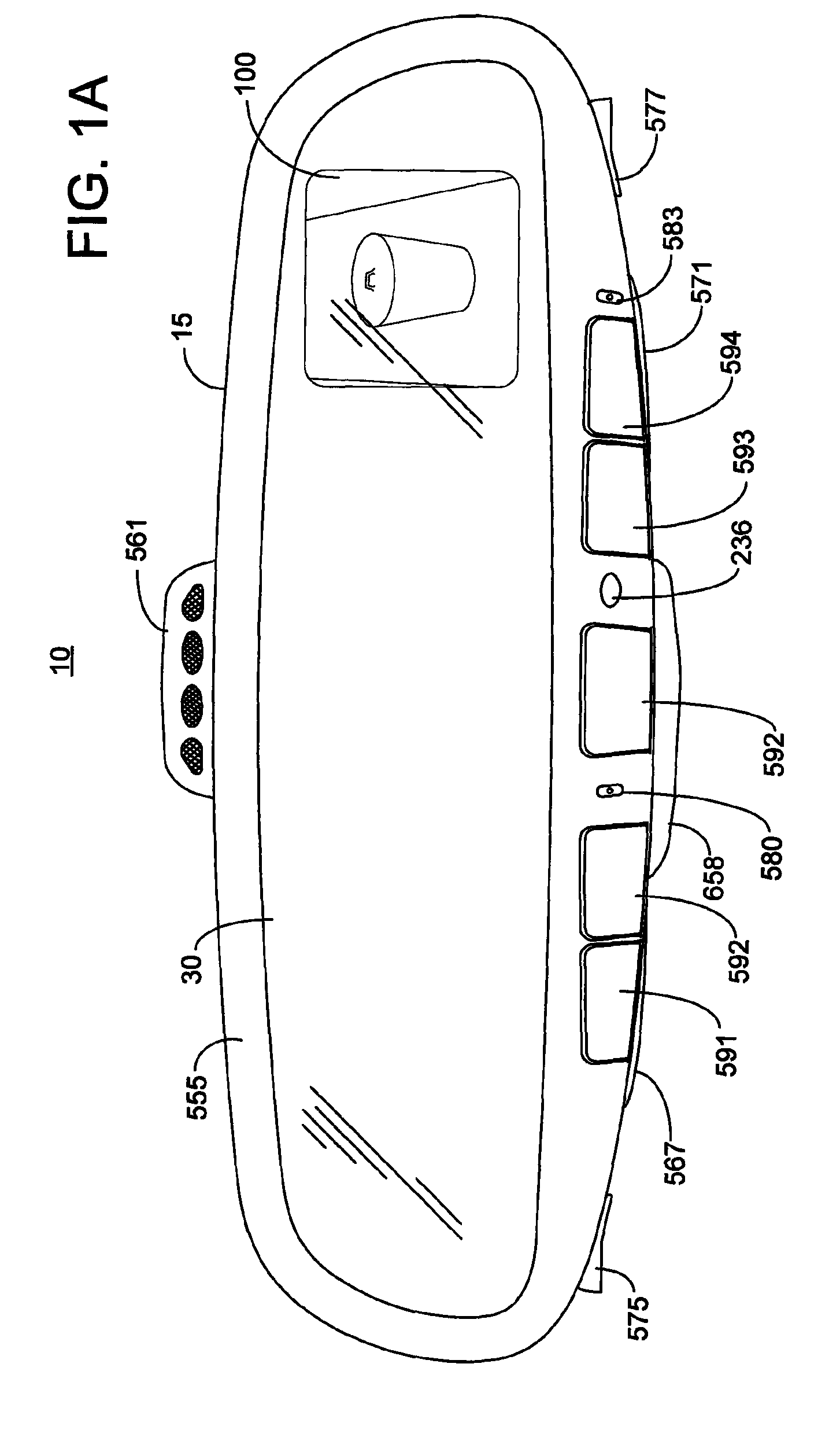 Vehicle rearview mirror assembly including a high intensity display