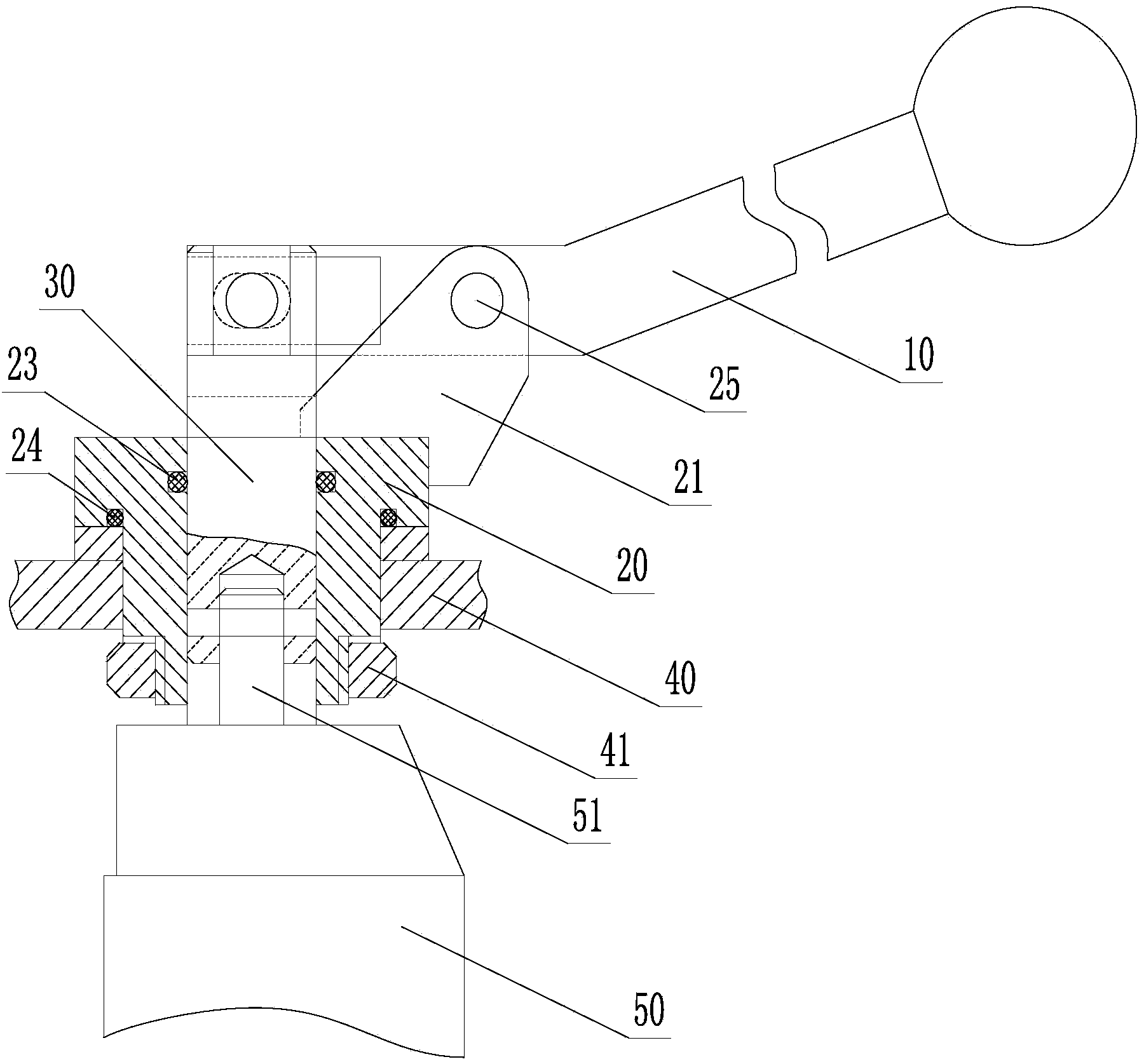 Manual reversing valve