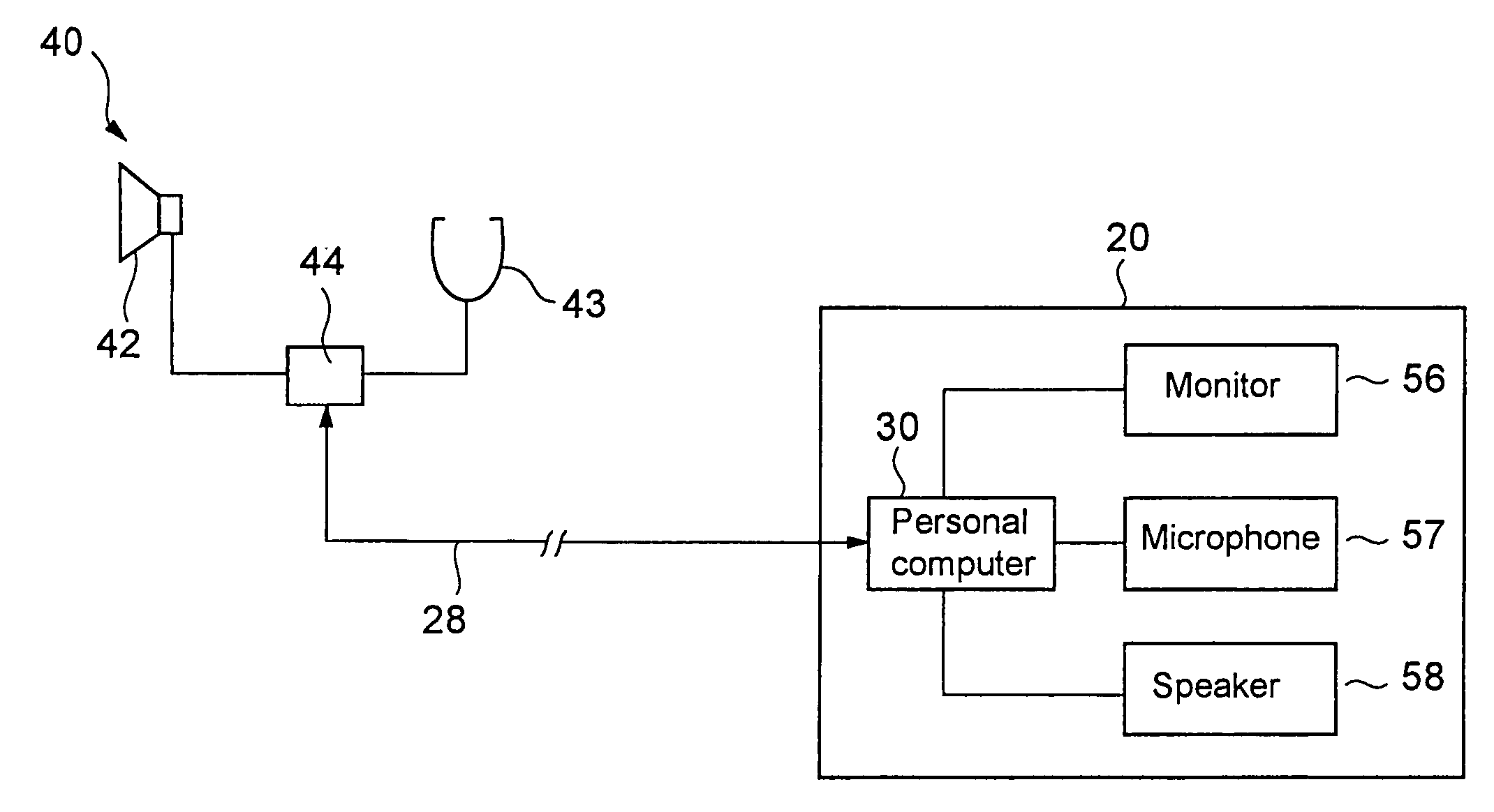 Diagnostic system and portable telephone device
