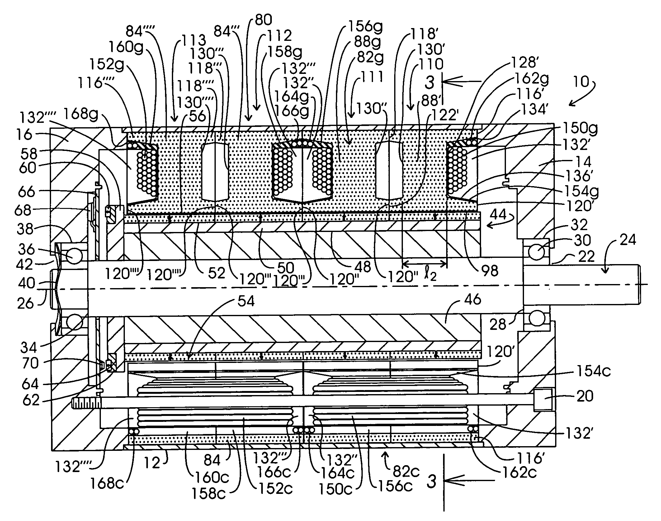 Electrodynamic apparatus and method of manufacture