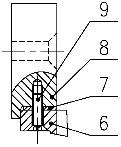 Gear cleaning device for gear roller of titanium sponge single roller crusher