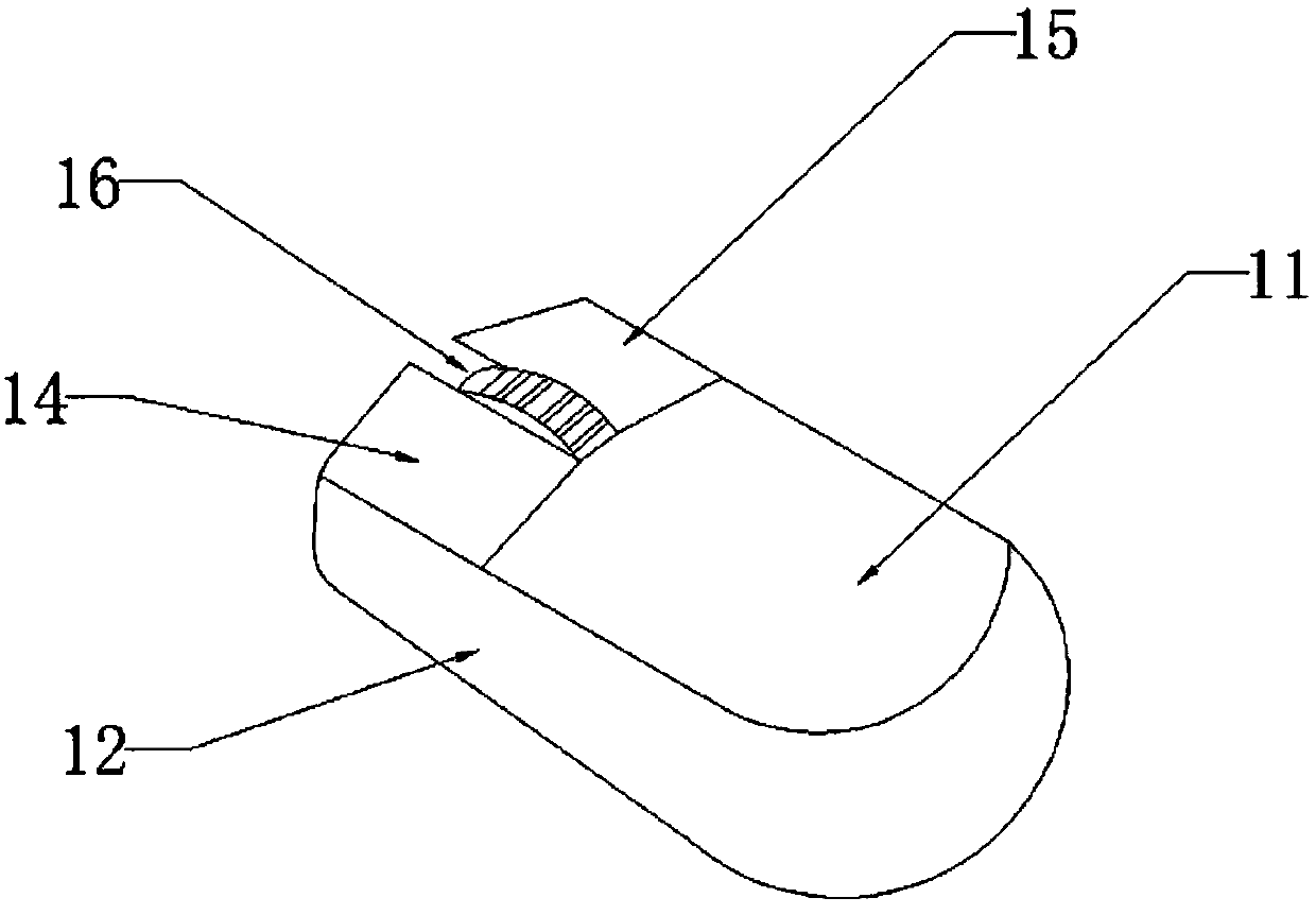 A wireless mouse with automatic power supply