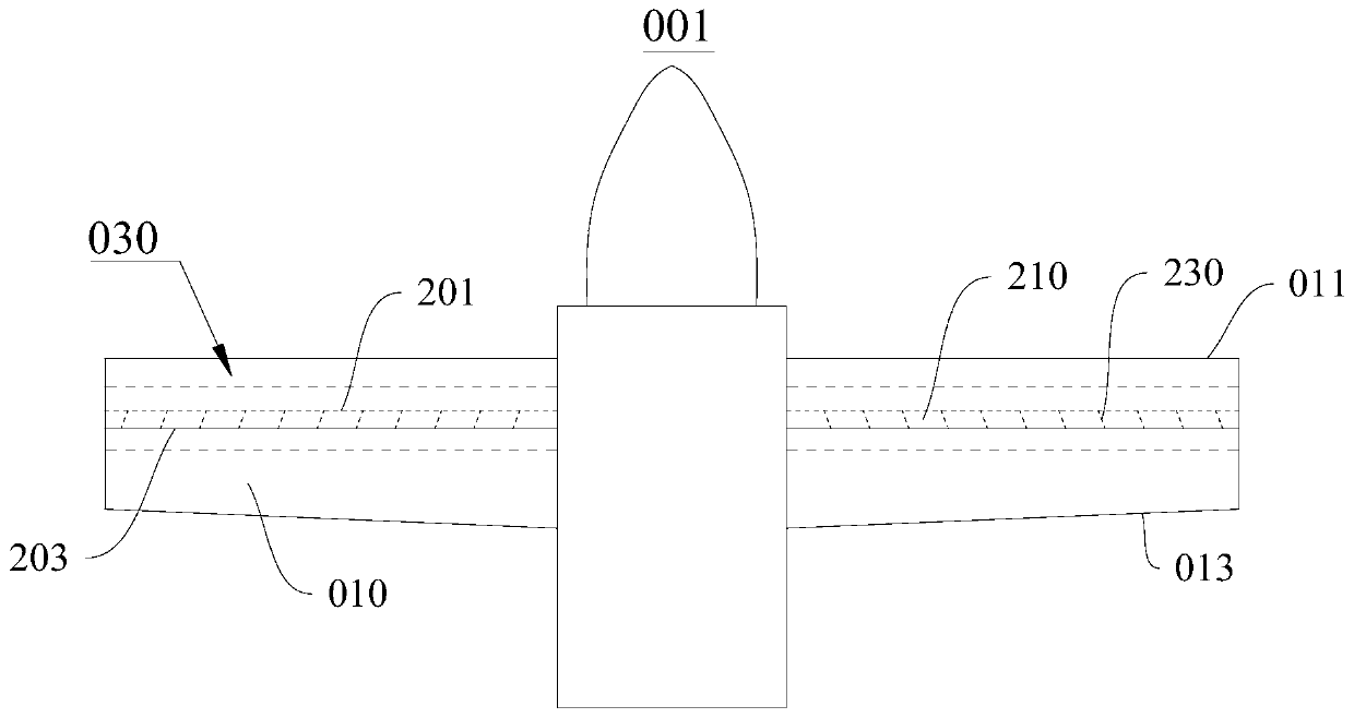 Two-dimensional fluid aircraft