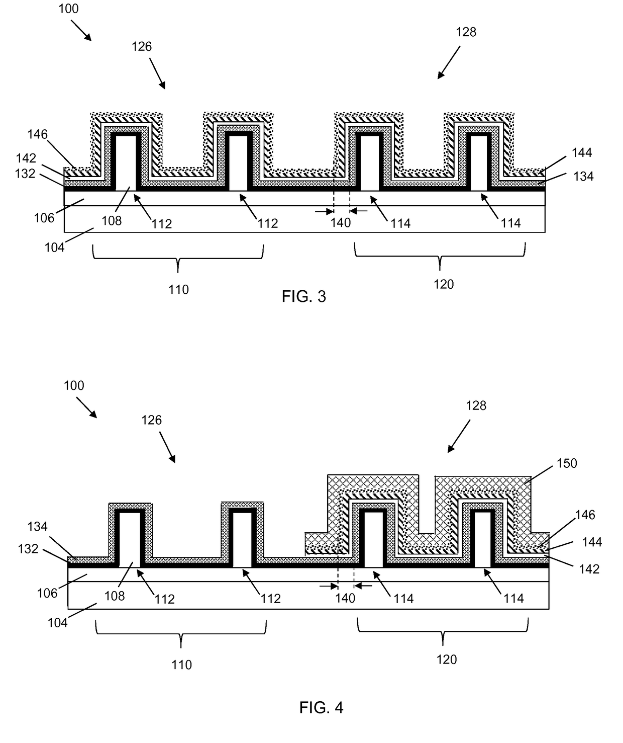 Integrated circuit with replacement gate stacks and method of forming same