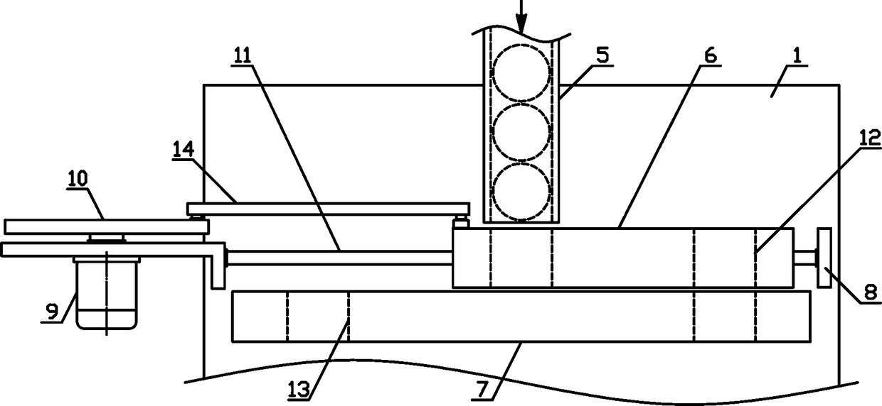 Round can branching delivery mechanism