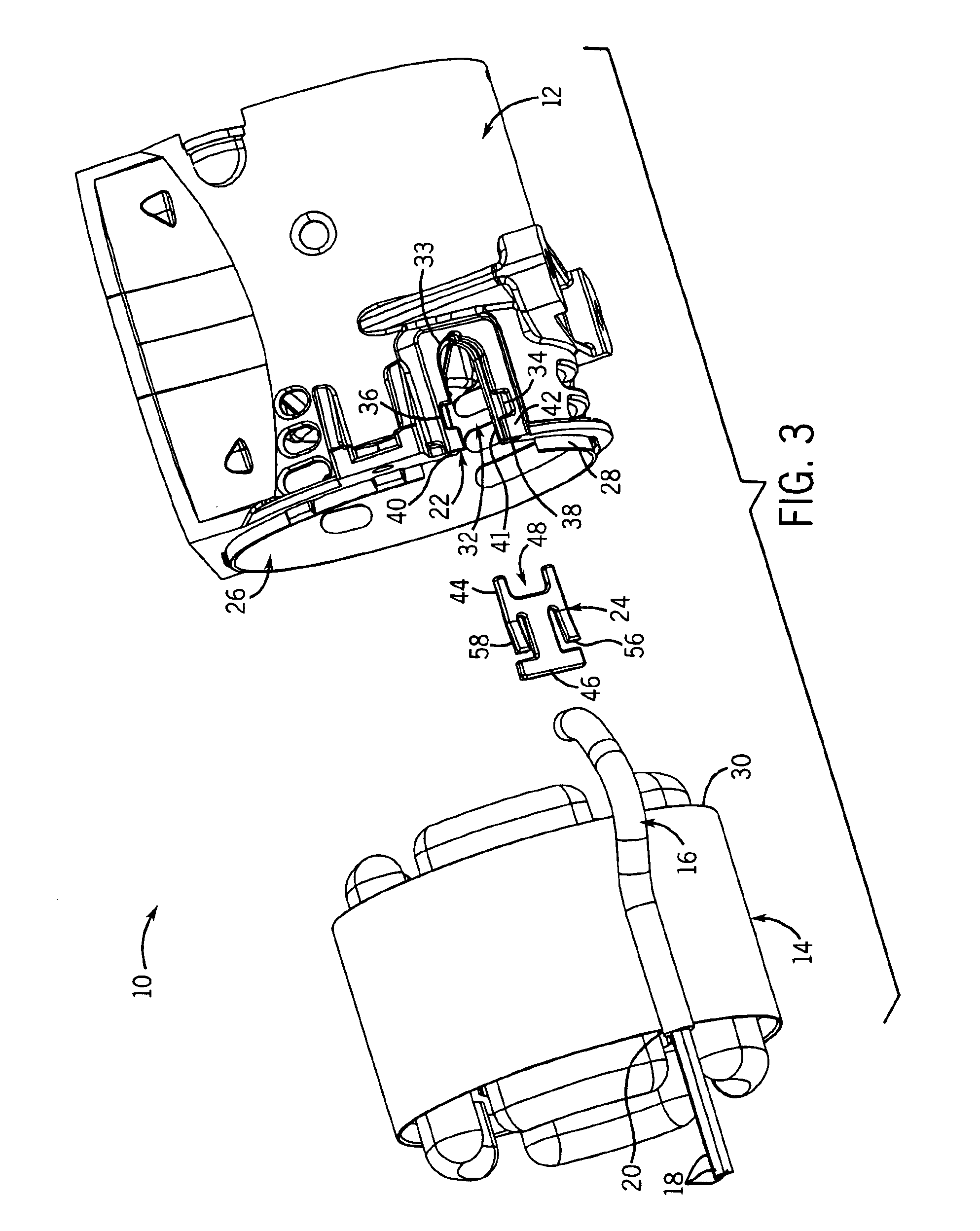 Lead retention bushing