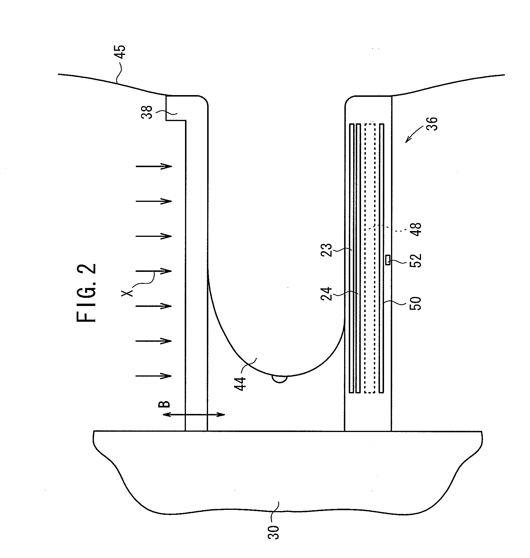 Apparatus for and method of capturing radiation image