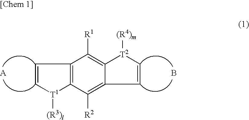 Heteroacene derivative, tetrahaloterphenyl derivative, and processes for producing the same