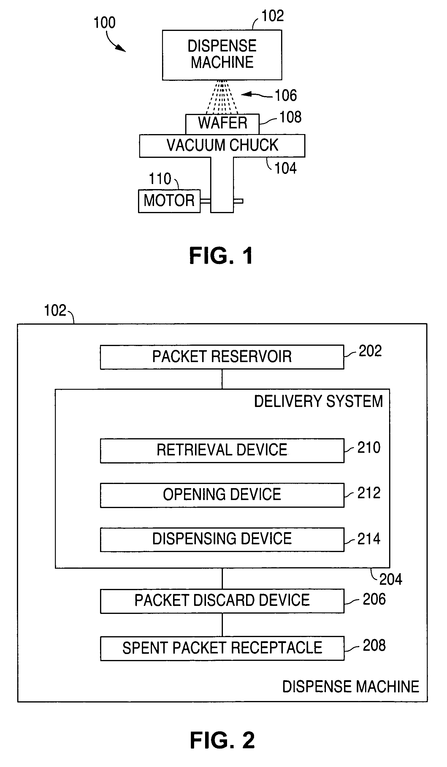 System and method for dispensing material onto a semiconductor wafer