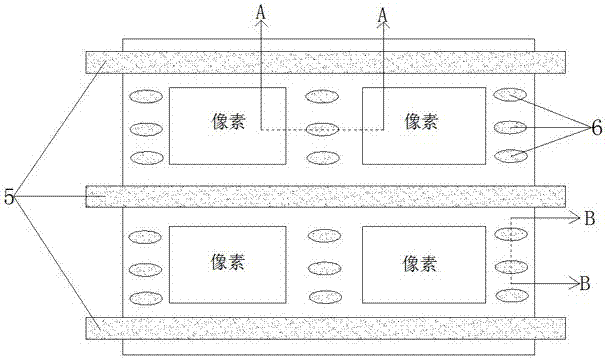 OLED pixel structure, OLED substrate and OLED module