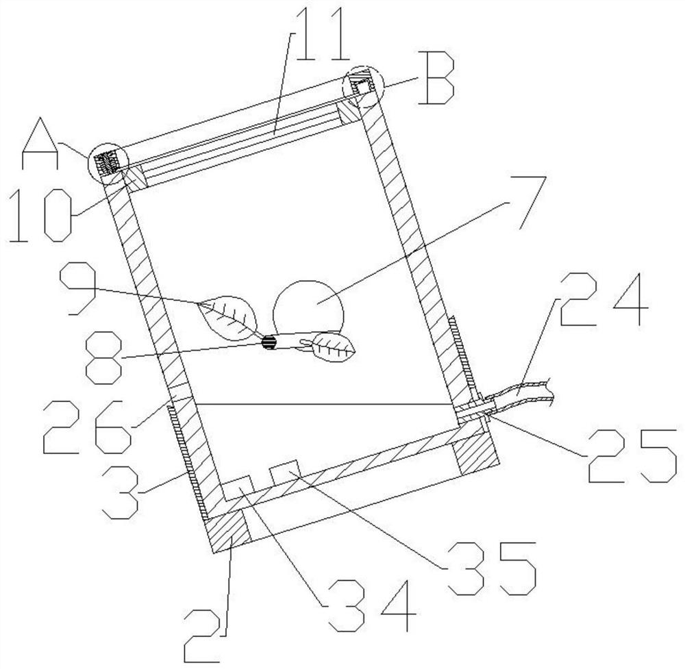 A digital display monitoring device for an artificial shelter for arboreal frogs and its application method