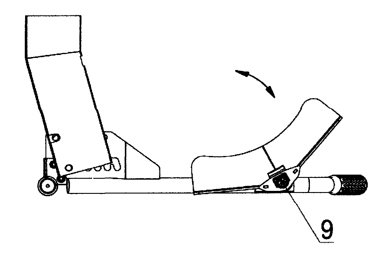 Portable and adjustable wheel parking device