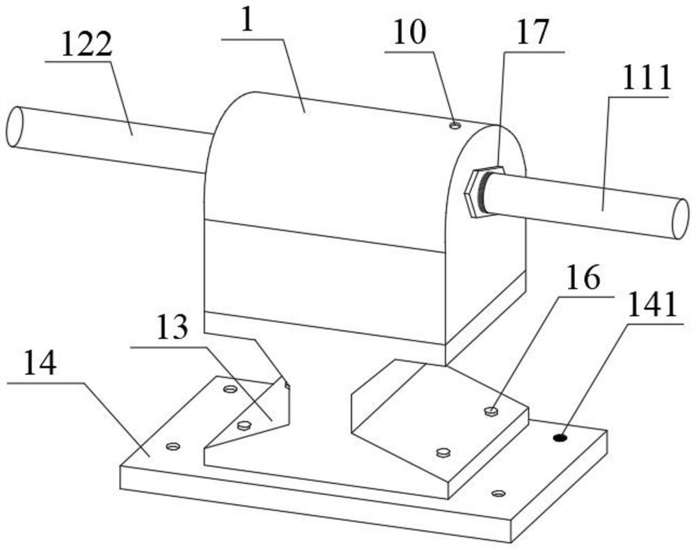 Confining pressure loading device based on split Hopkinson pressure bar