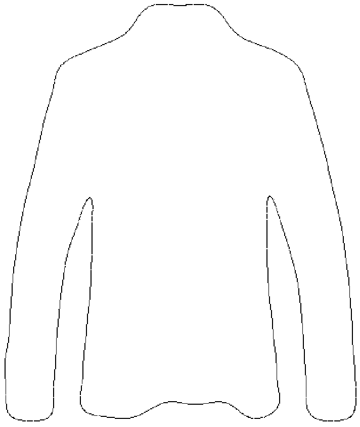 Garment Style Recognition Method Based on Contour Curvature Feature Points and Support Vector Machine