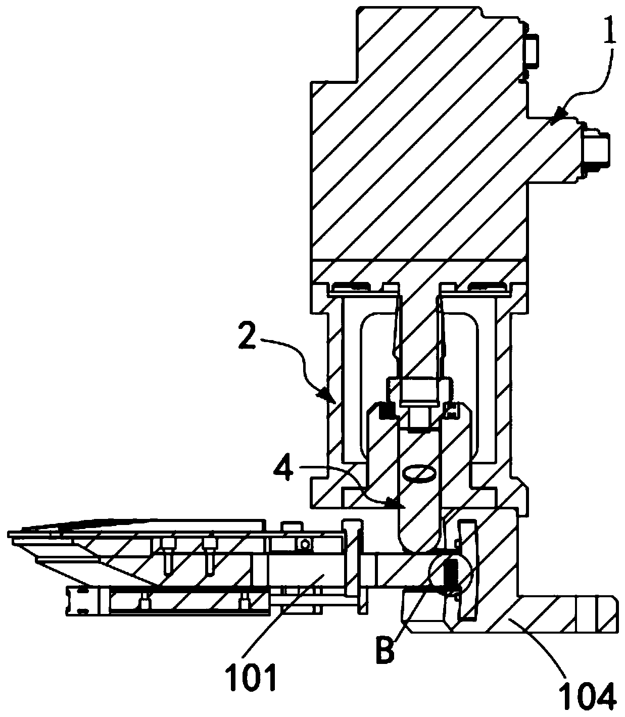 Ultrafine equipment oscillation mechanism