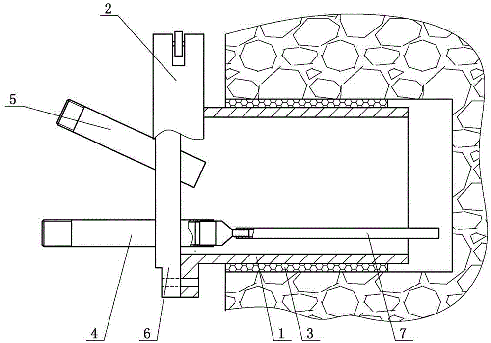 Wall-for-grouting-free segmentation drill-hole-cleaning retrogressive controllability grouting method