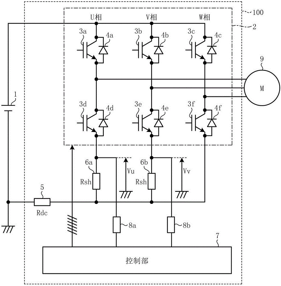 Power convertor, motor driver equipped with power convertor, blower and compressor equipped with motor driver, and air conditioner, refrigerator, and freezer equipped with blower and compressor