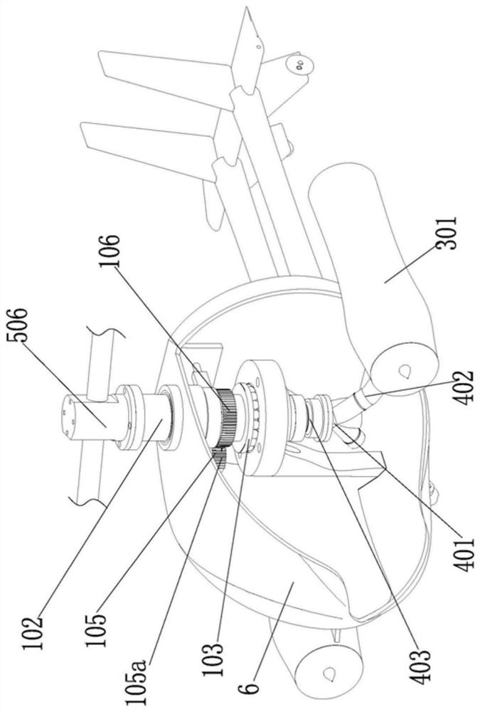 Single-wing aircraft with both rotor and fixed-wing flight modes and mode switching method