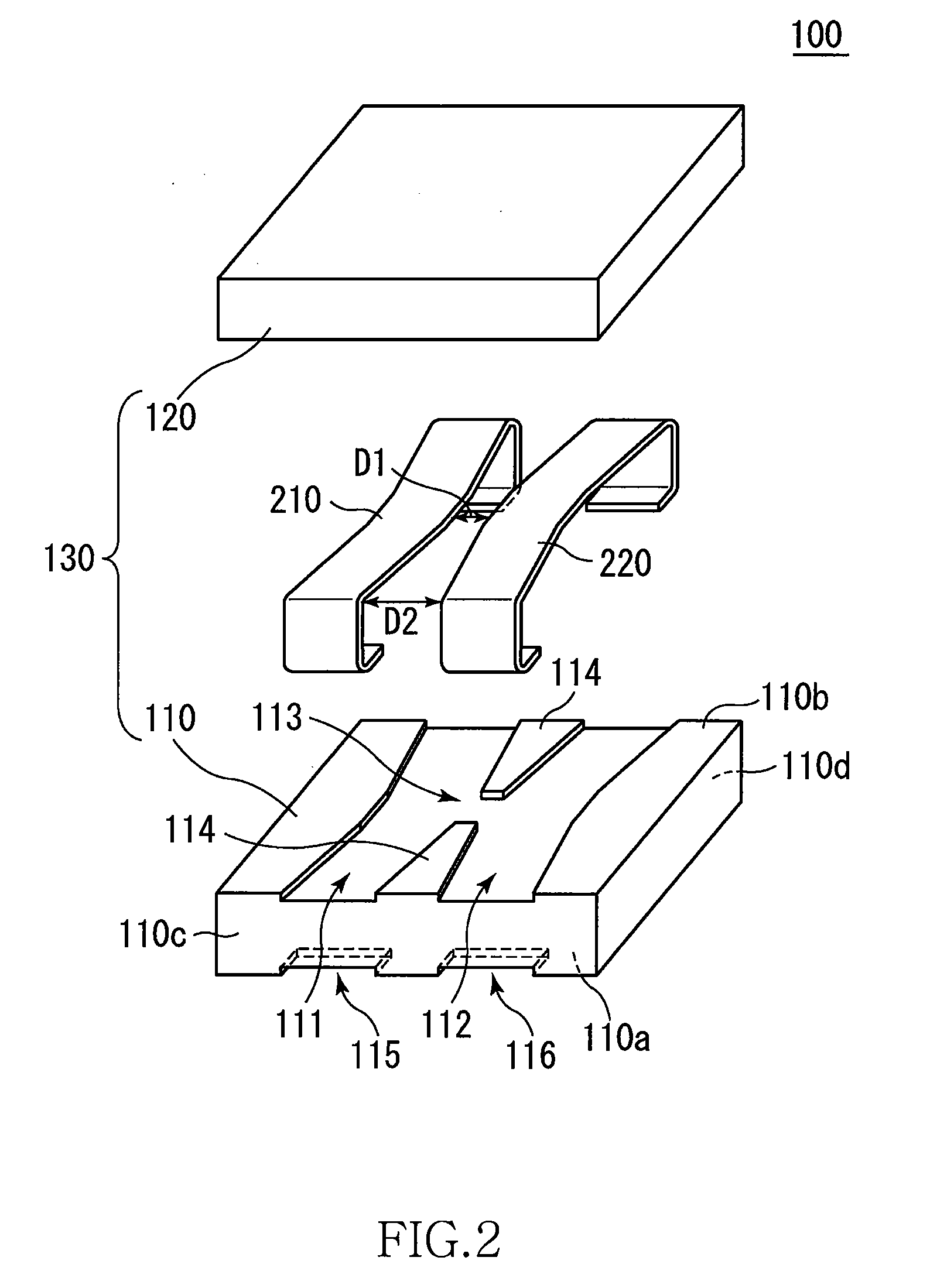 Coil component and power-supply device provided therewith