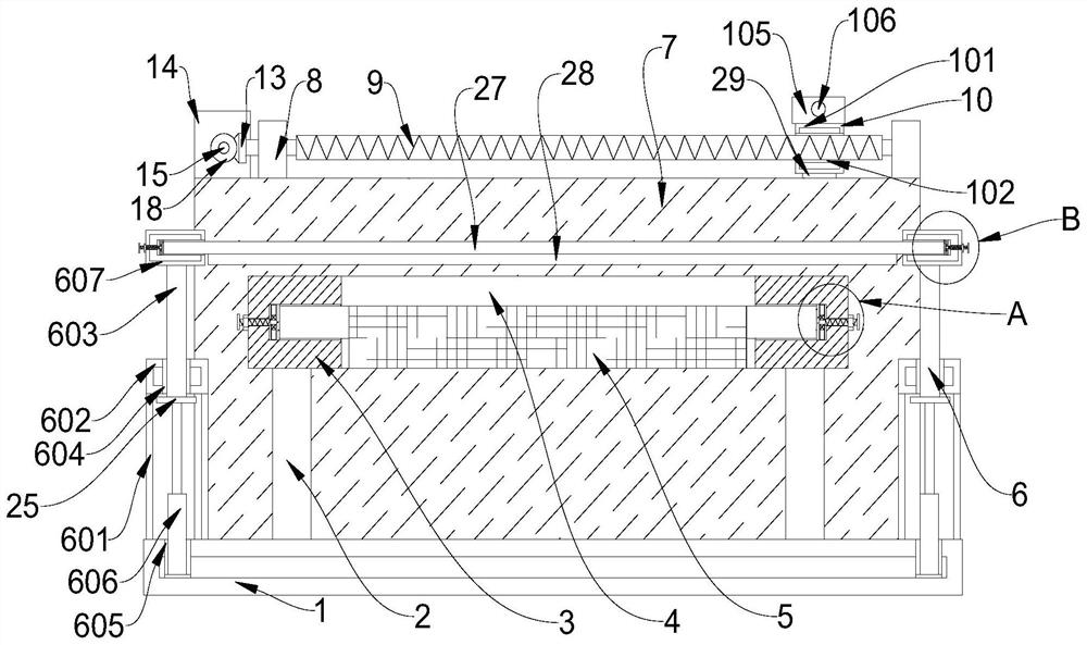 Drilling device and drilling method for linear guide rail production and processing