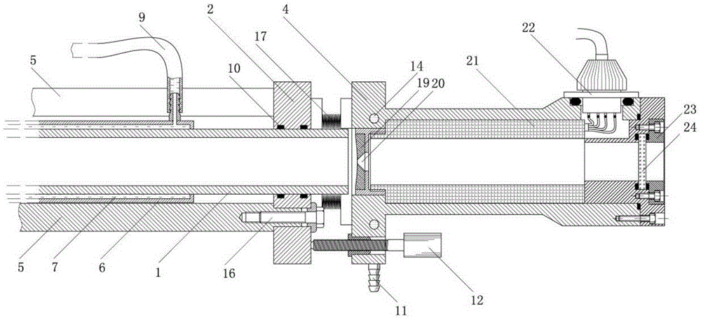 Optical pumped gas laser