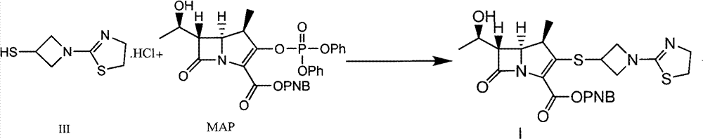 Preparation method for intermediate of tebipenem pivoxil