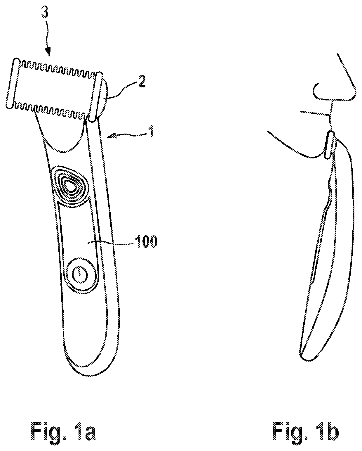 Electric beard trimmer