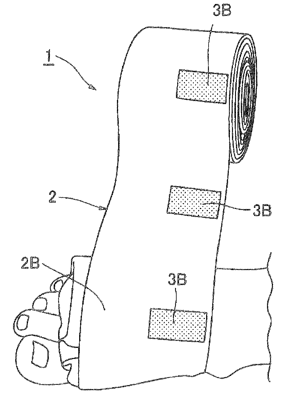 Medical instrument for applying compressing force to body trunk and extremities