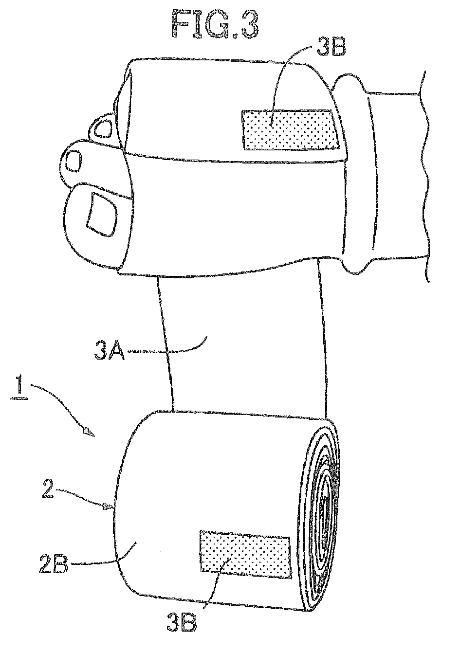 Medical instrument for applying compressing force to body trunk and extremities