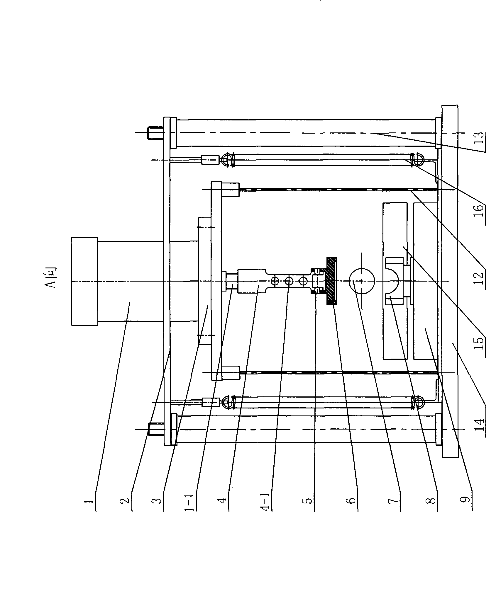 Electrode clamping and positioning device for bar heating