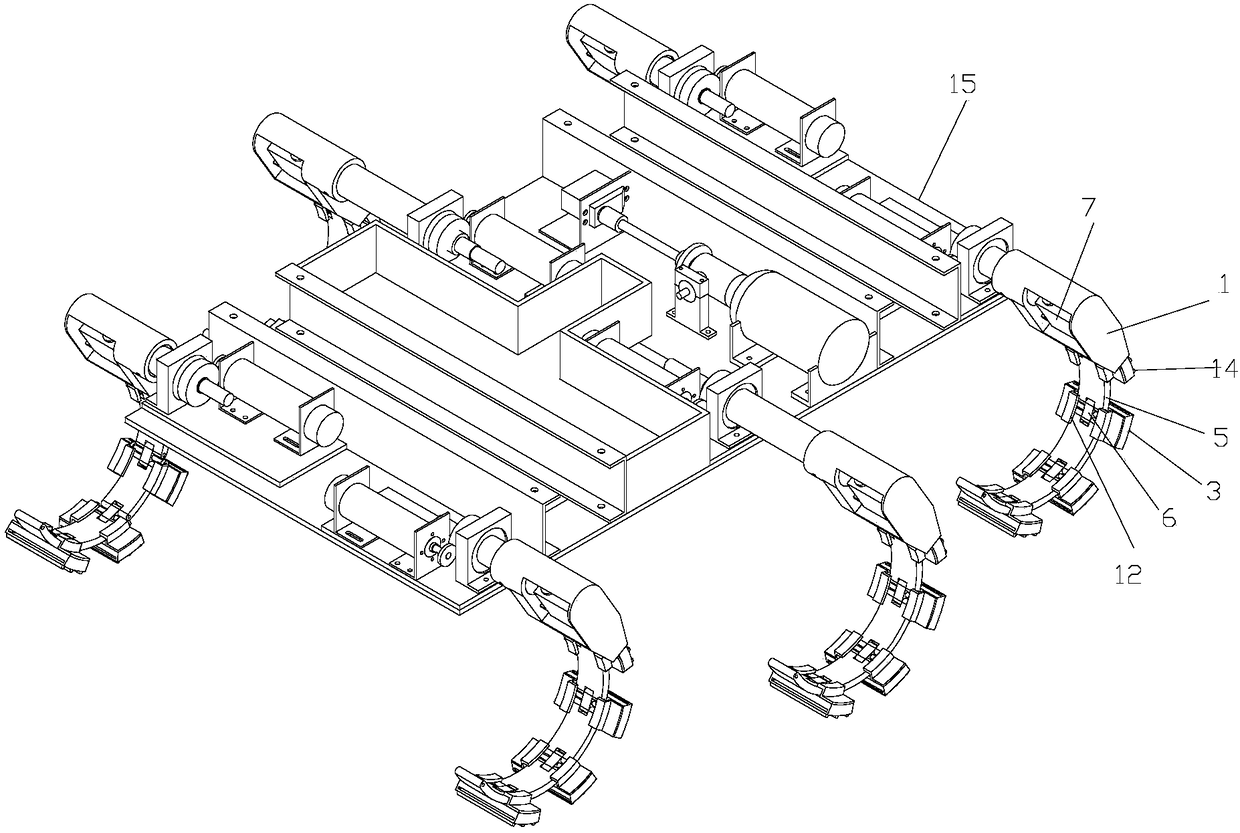 Metamorphic mechanical legs