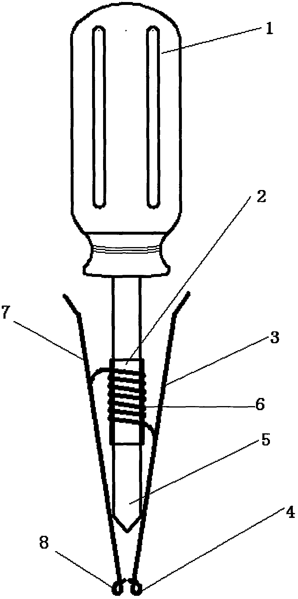 Screw clamping device
