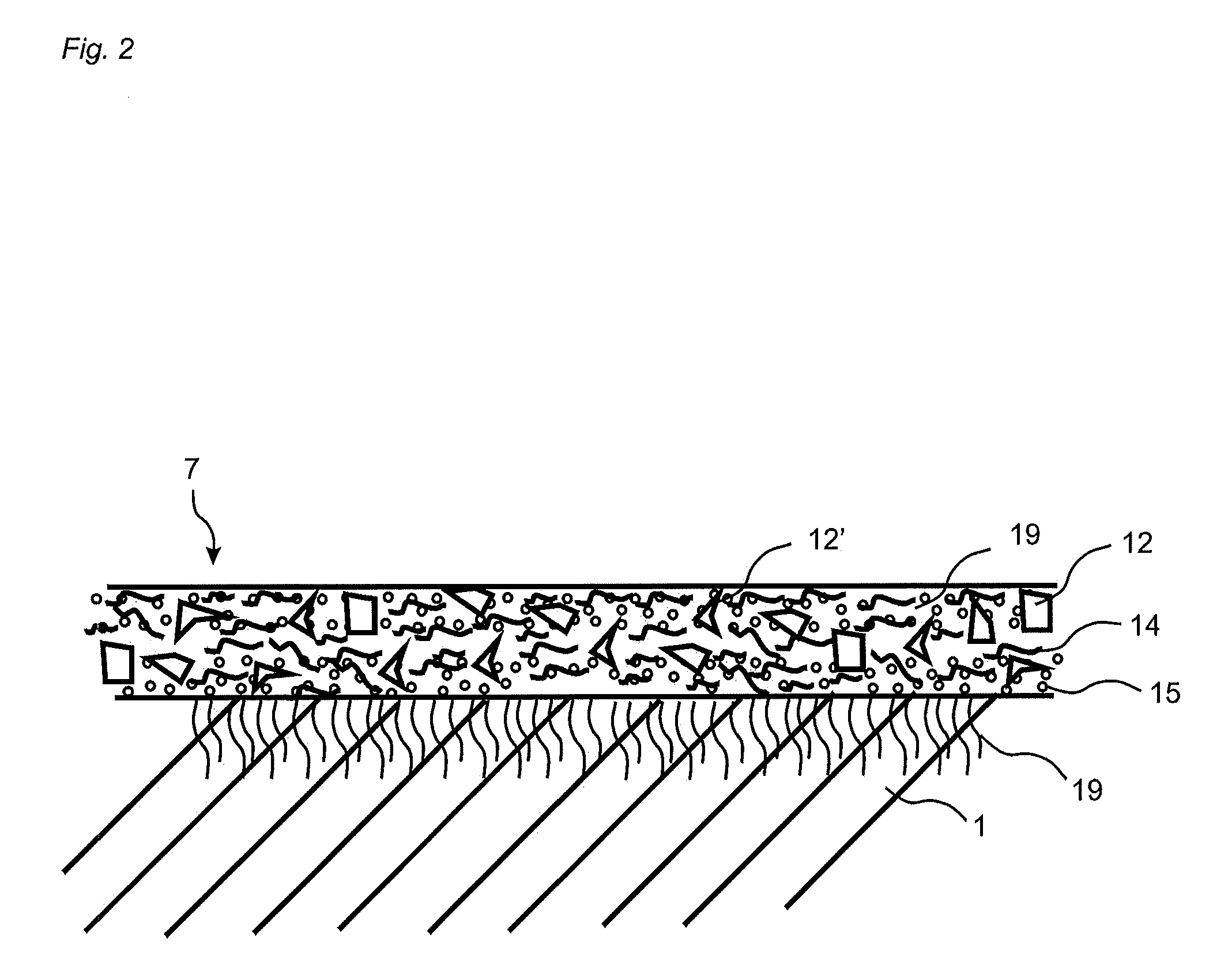 Powder mix and a method for producing a building panel