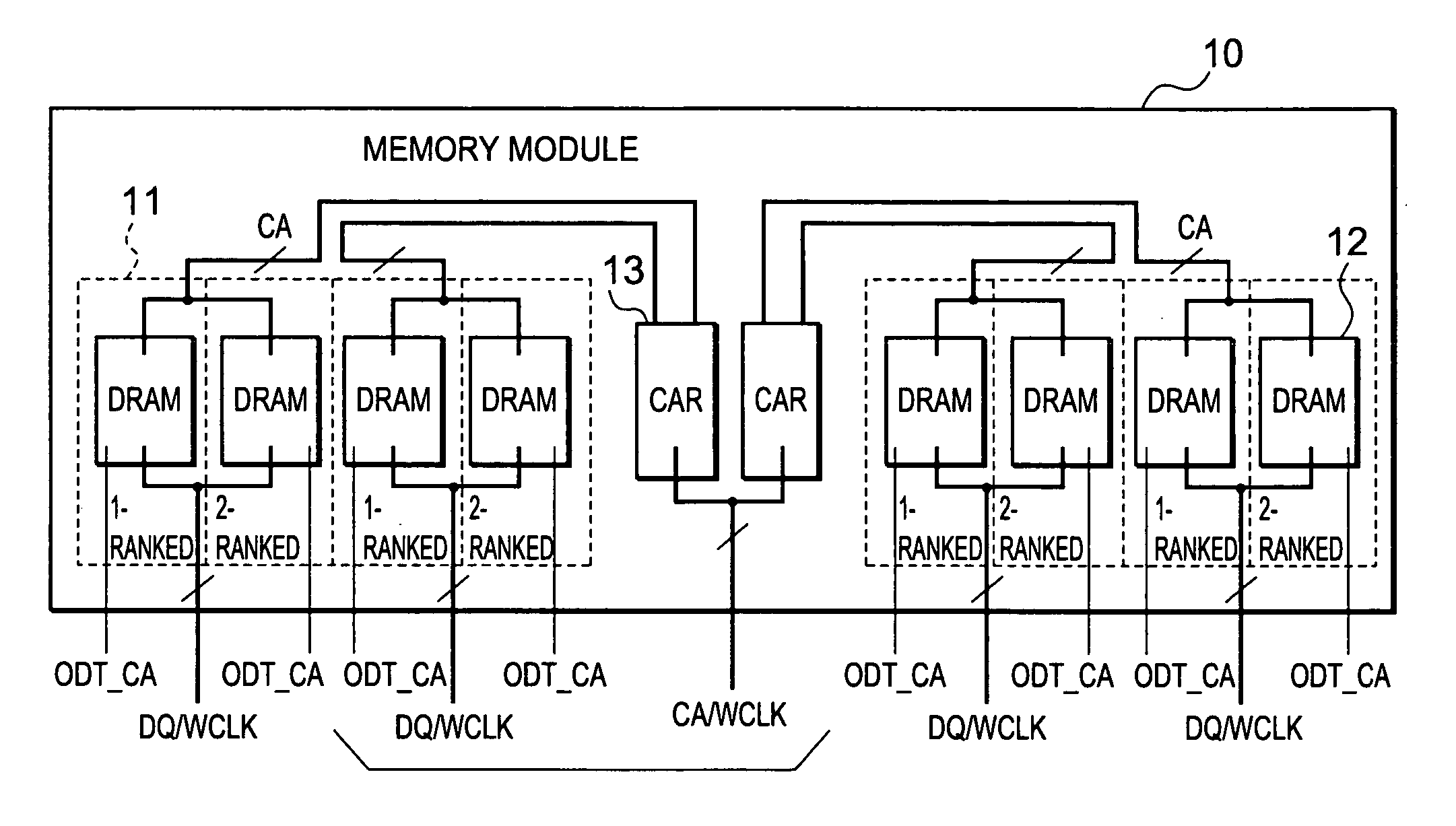 Memory module, memory chip, and memory system