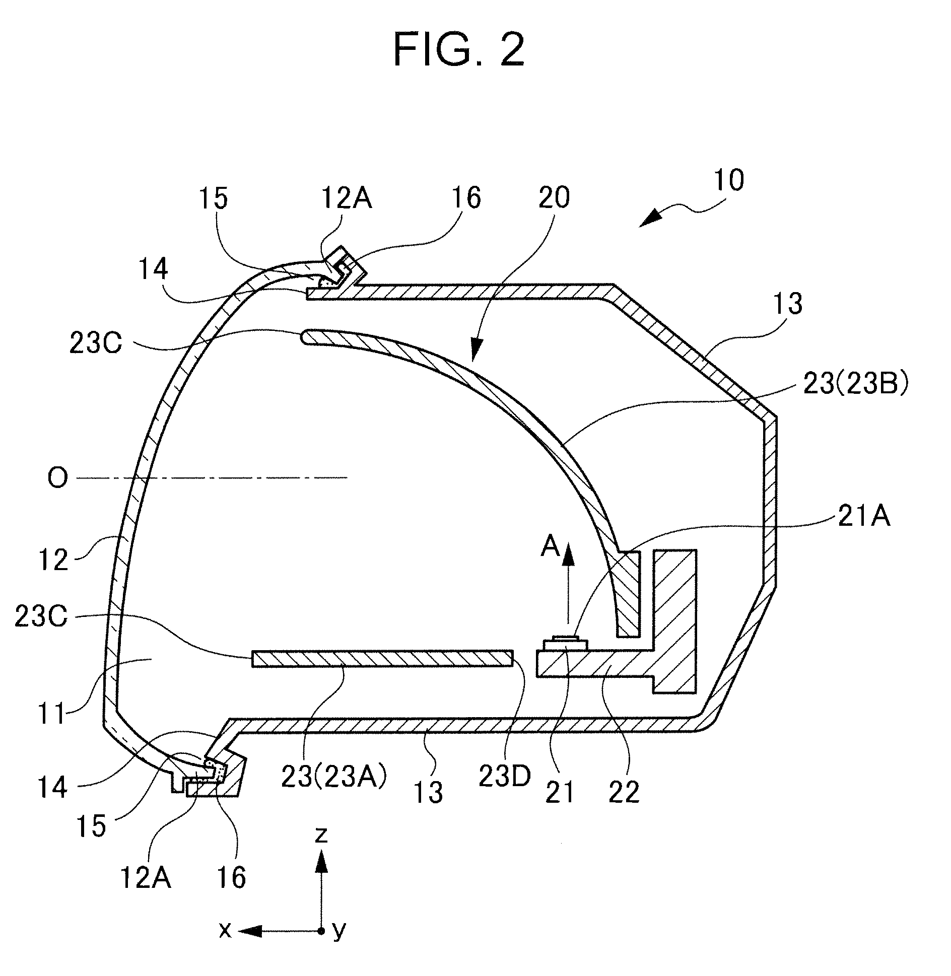 Vehicle lighting device