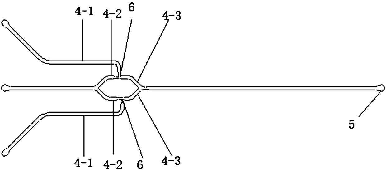 Oscillatory flow active control based liquid droplet preparation method and device