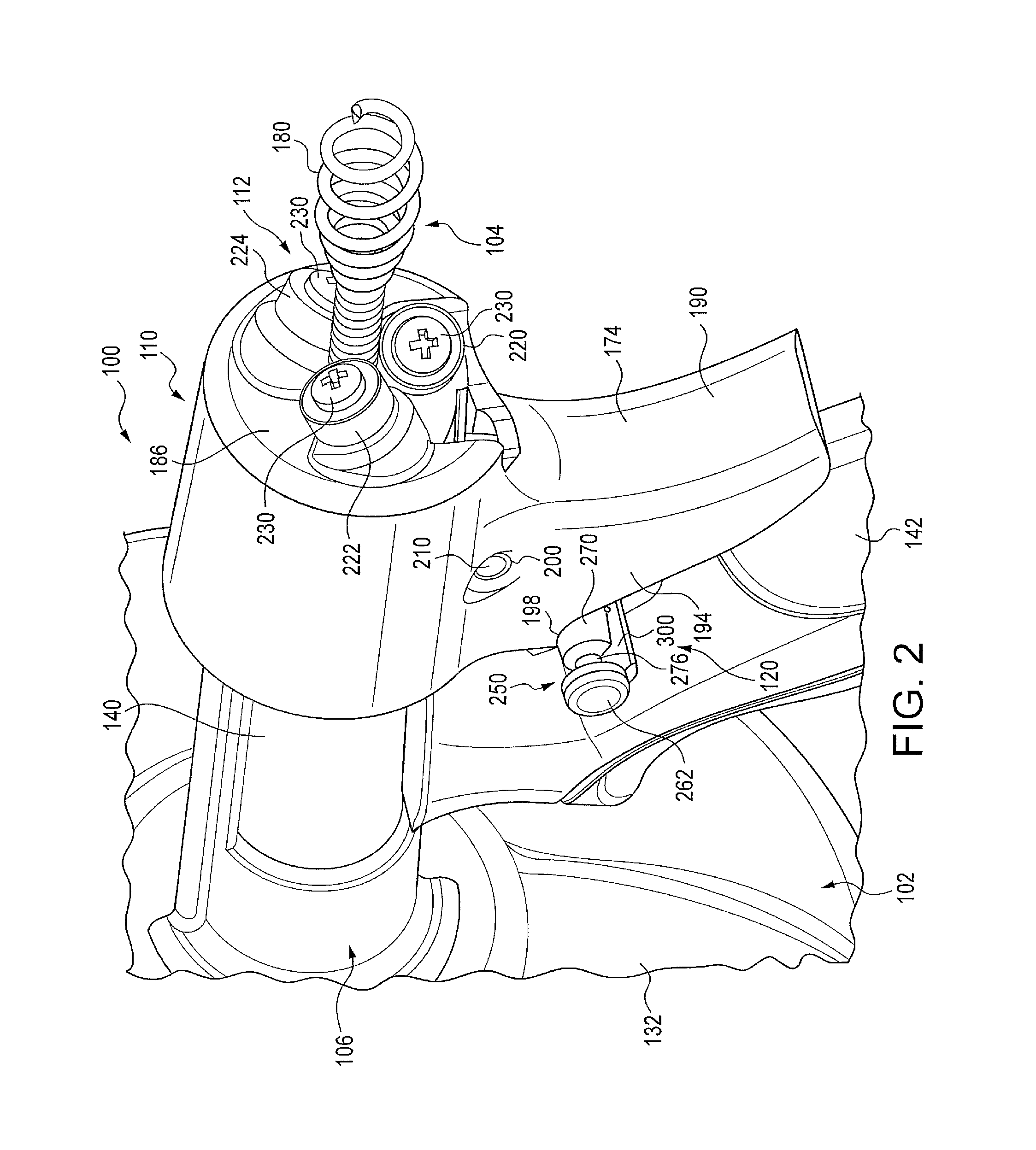 Feed control lock for hand operated drain cleaner