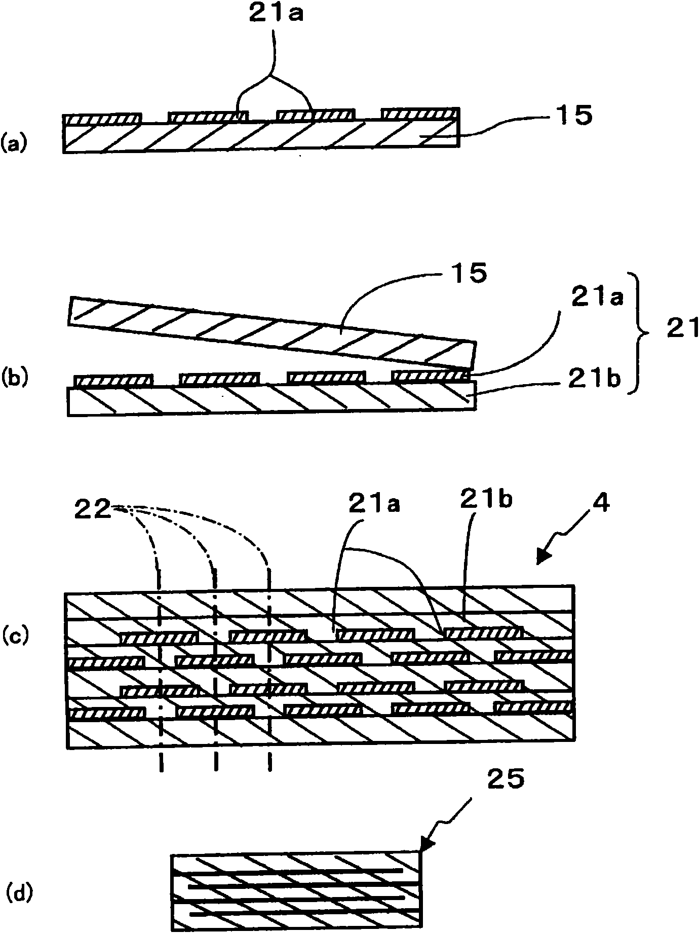 Metal films, methods for production thereof, methods for production of laminated electronic components, and laminated electronic components