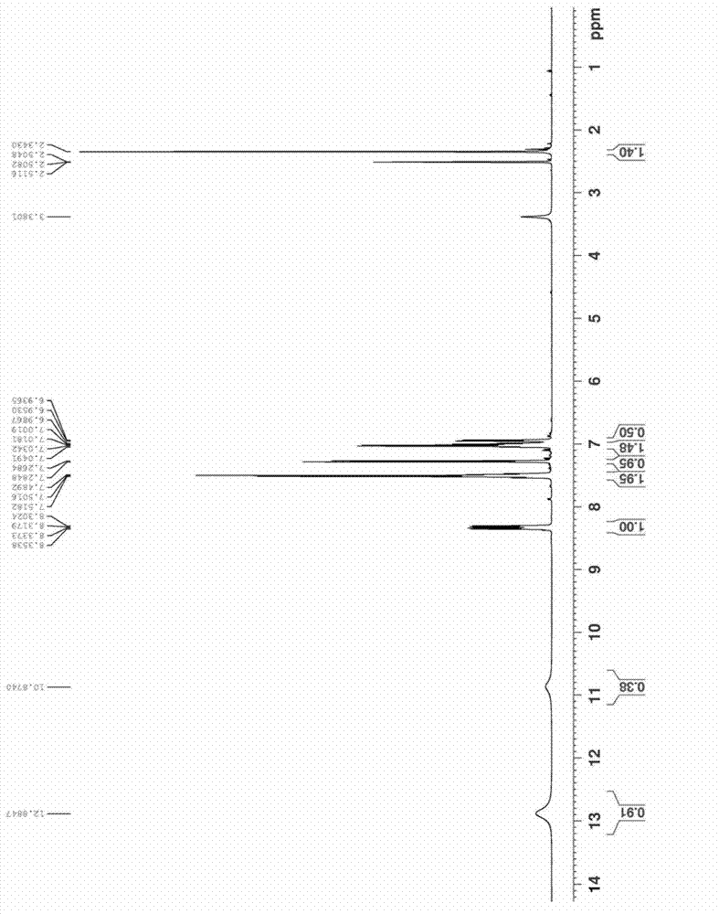 Compound with 1,3,5-triazine ring structure and preparation method thereof