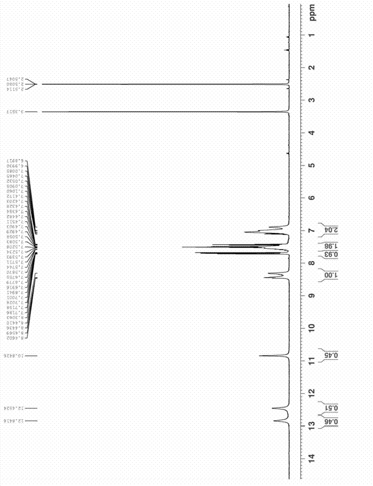 Compound with 1,3,5-triazine ring structure and preparation method thereof