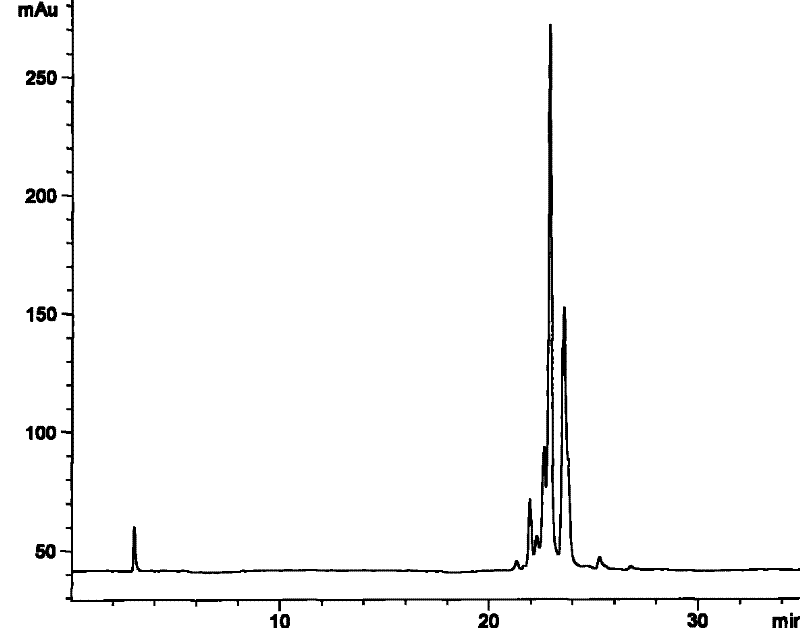 Effective component of cowherb seed as well as preparation method and use thereof