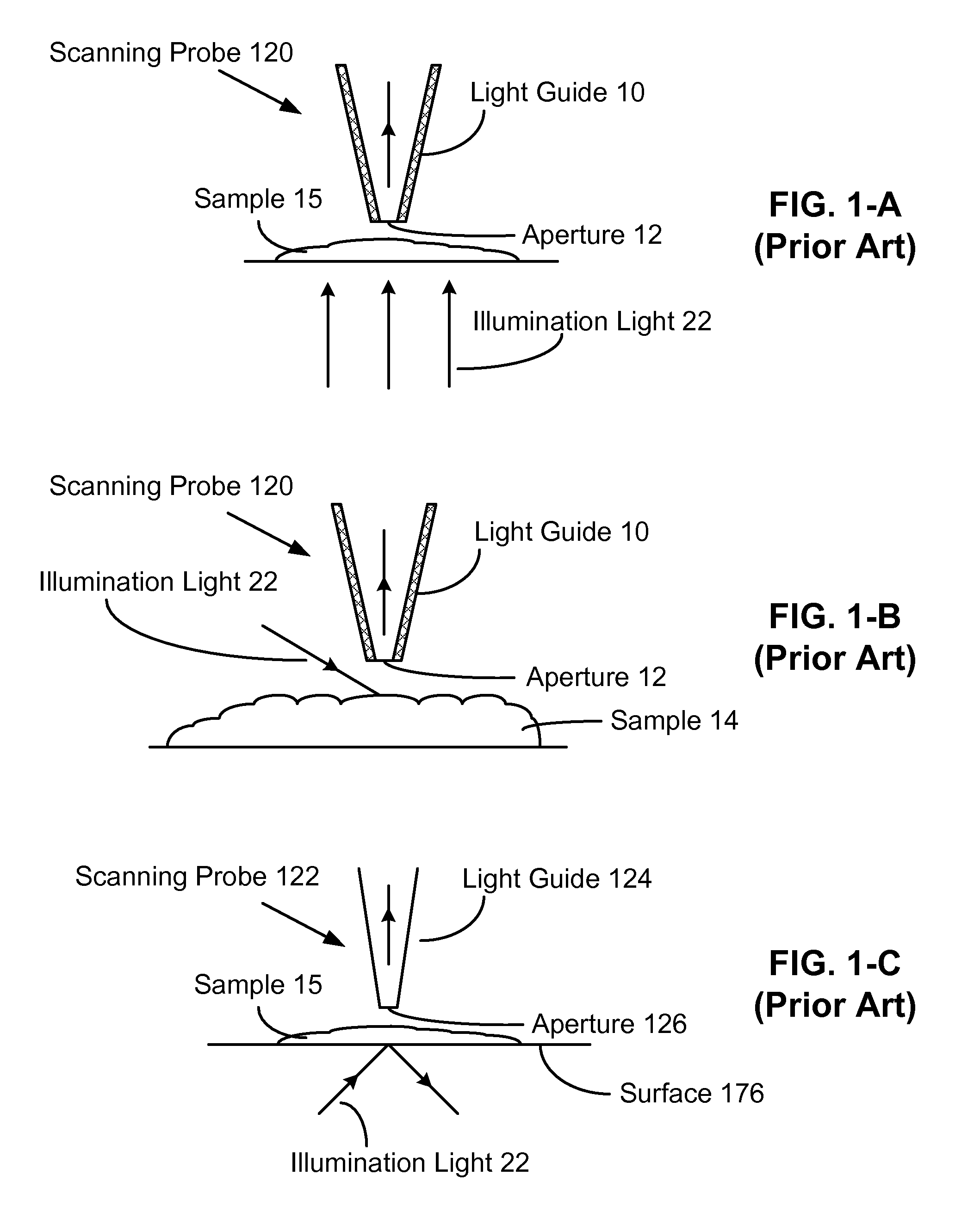 Near-field optical apparatus and method using photodetector array