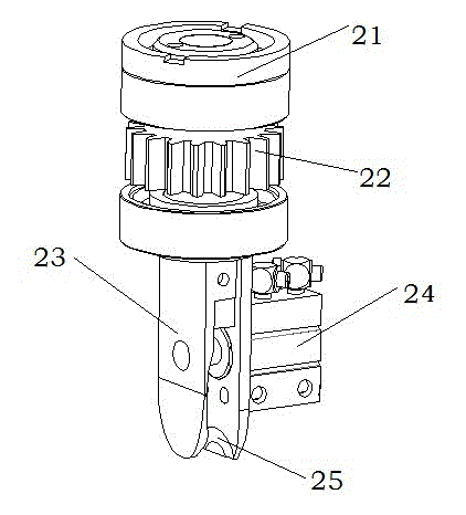 Automatic pipe grasping device