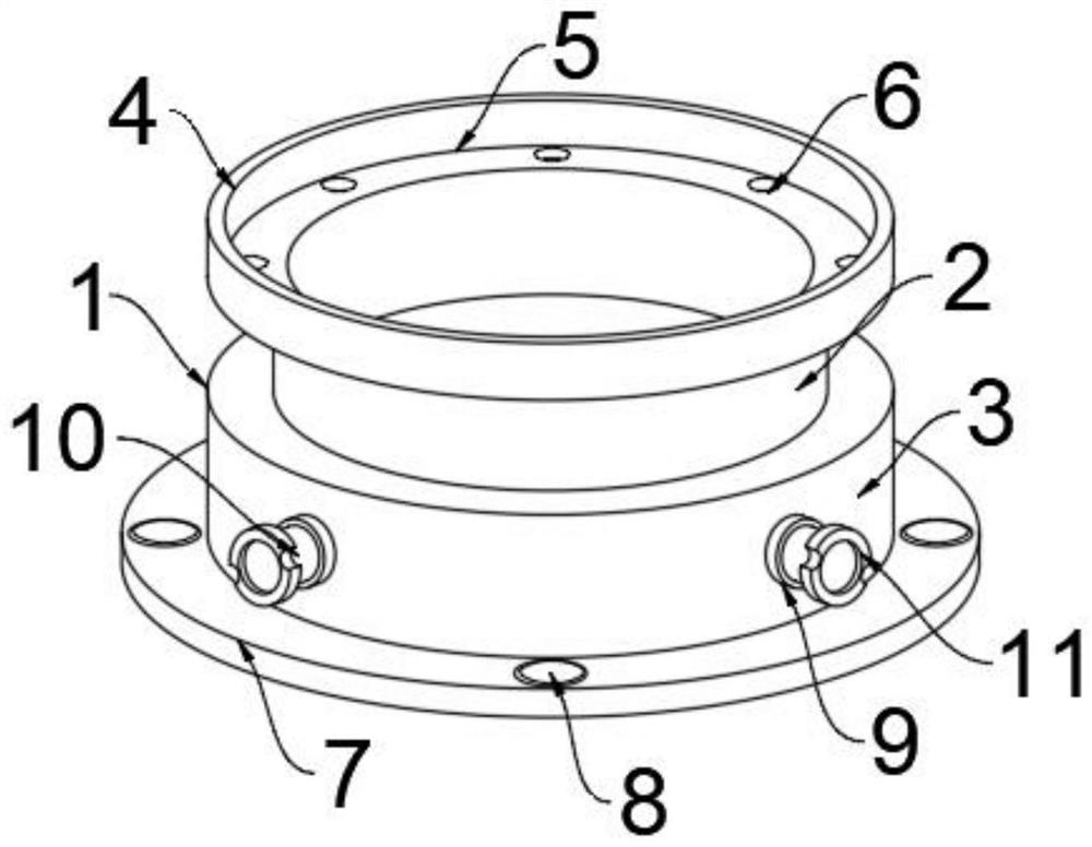 Supporting seat convenient for fixing electronic element