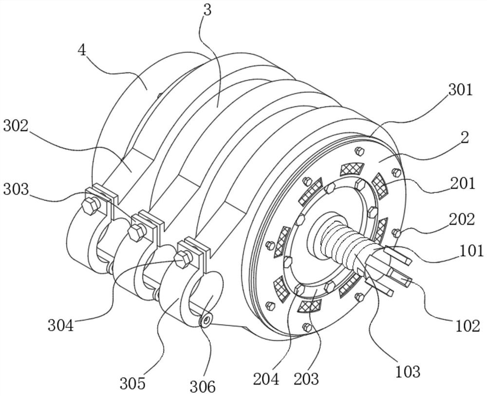 A dual-source steering motor for new energy vehicles