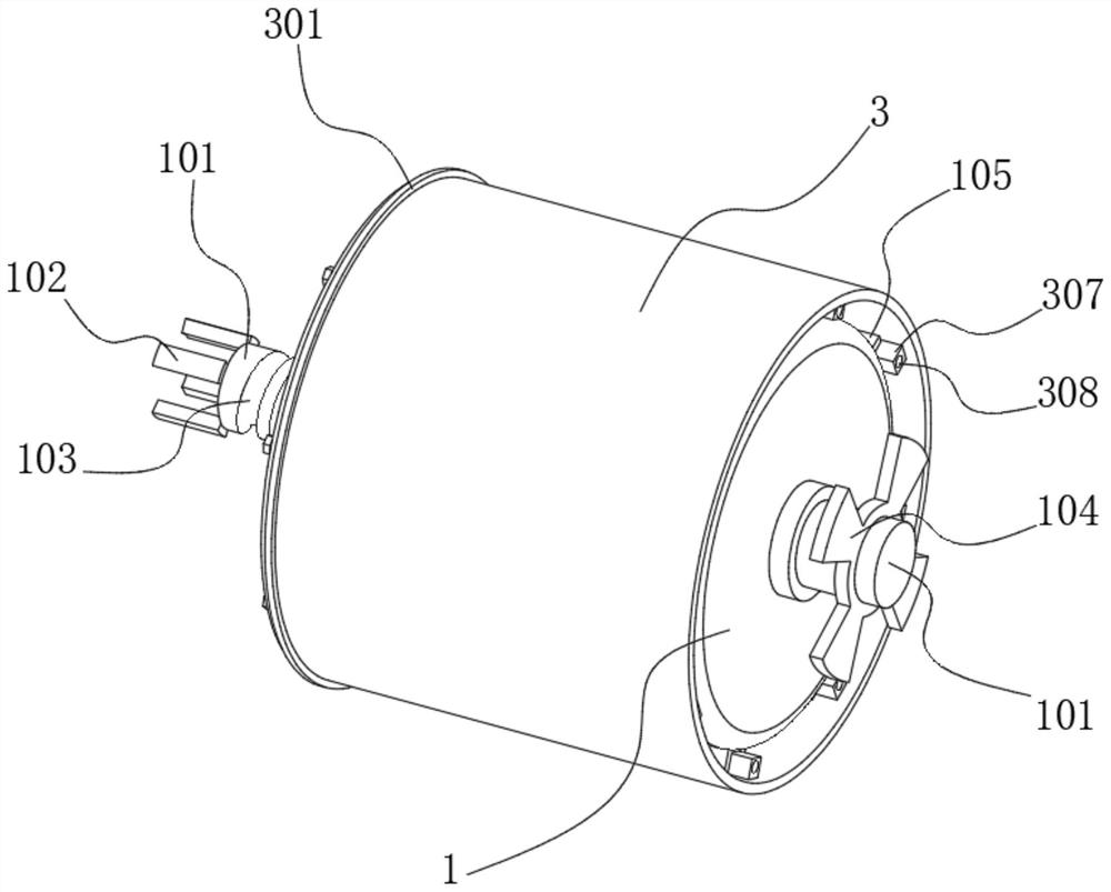 A dual-source steering motor for new energy vehicles