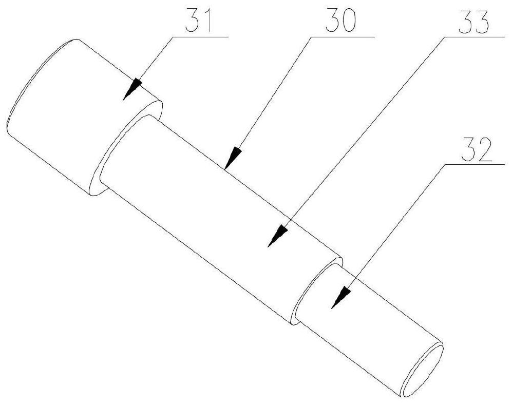 Spring push rod mechanism, rapid connection device and anti-loose method