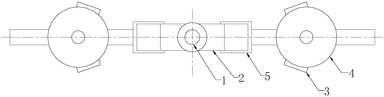 A pouring method for casting VHP main bearing cap