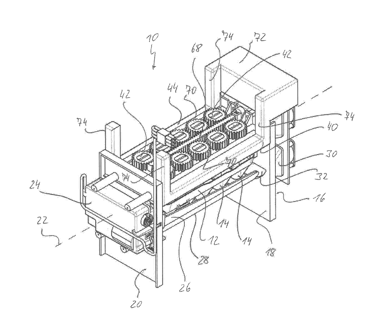 Ice maker with freezing aid